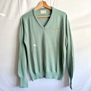 Vintage Hogan Retro La Quinta Roadrunner Soft V Neck Sweater Men's Medium